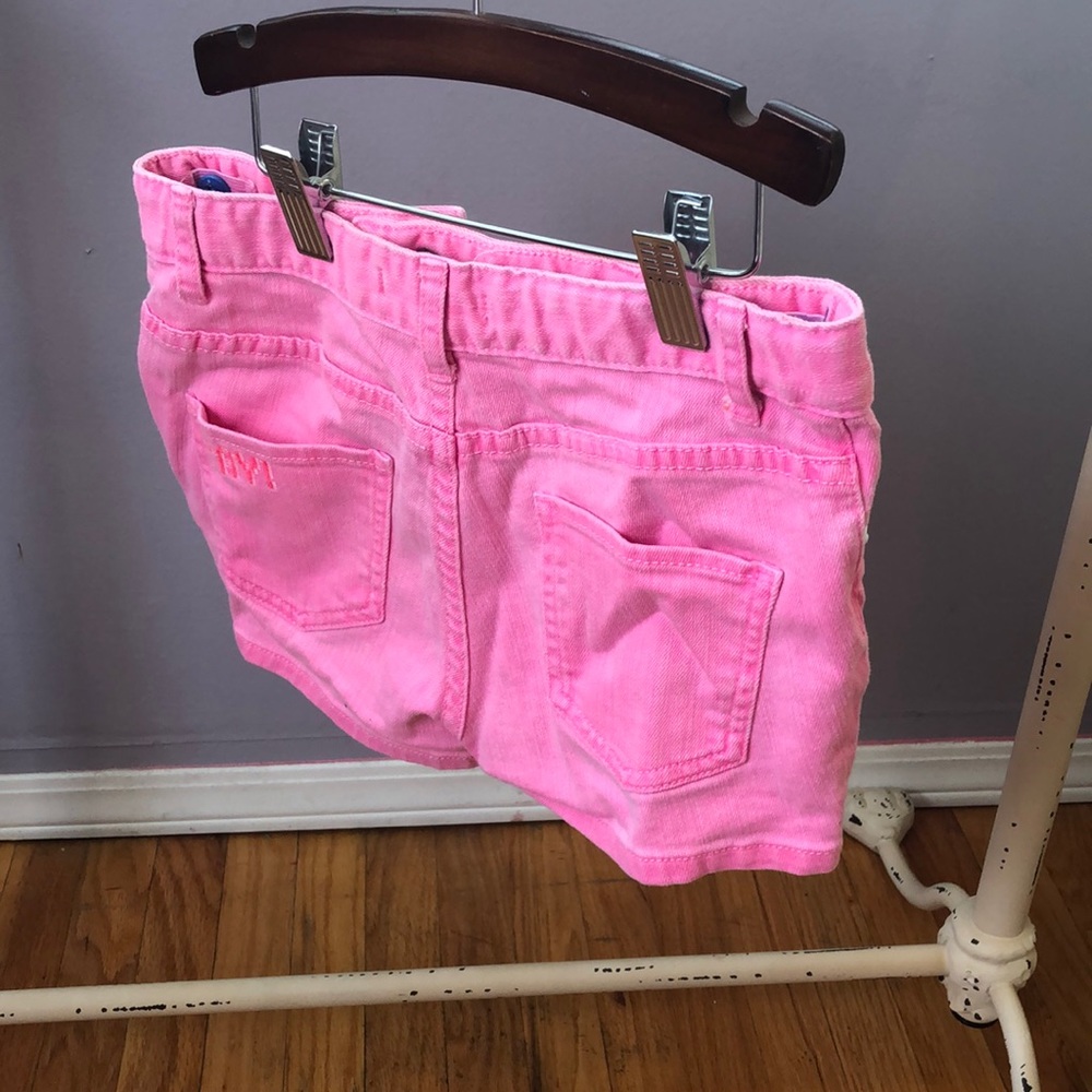 Girls pink Jean shorts